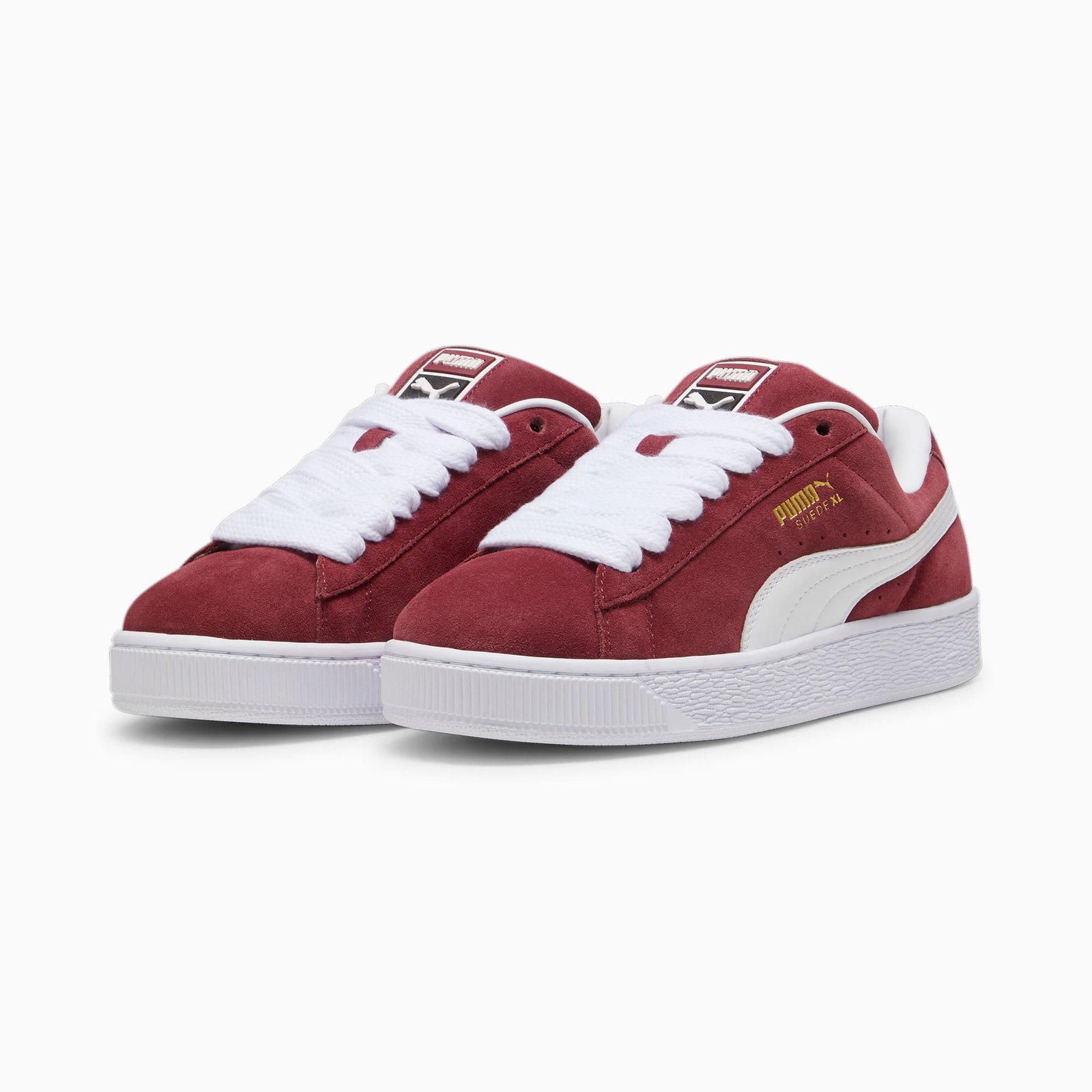 נעלי Suede XL סניקרס יוניסקס - צבע אדום-לבן PUMA | ShoeSale