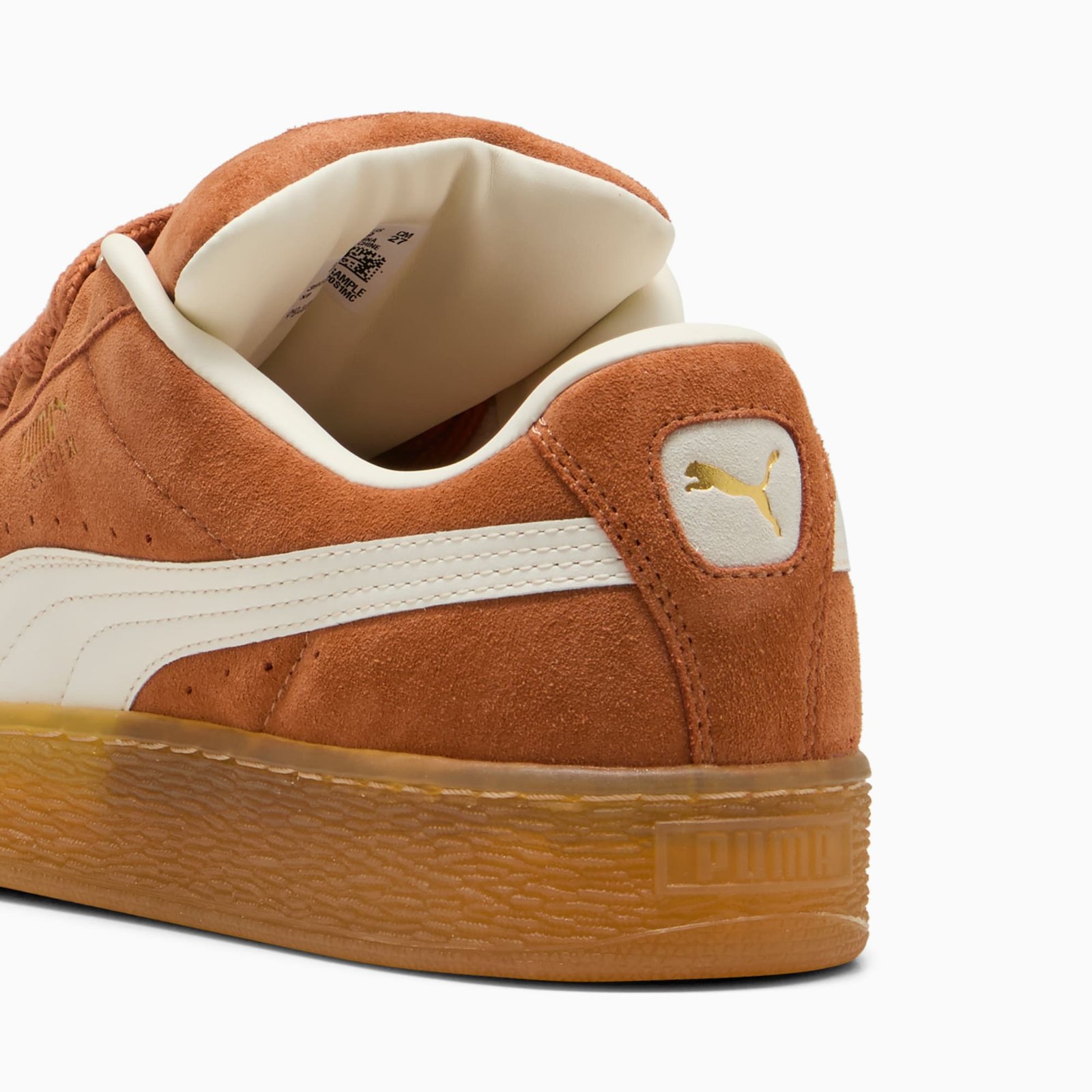 סניקרס זמש XL יוניסקס - ברנדי-חם לבן PUMA | ShoeSale