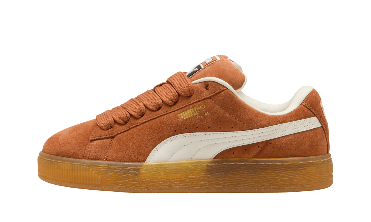 סניקרס זמש XL יוניסקס - ברנדי-חם לבן PUMA | ShoeSale