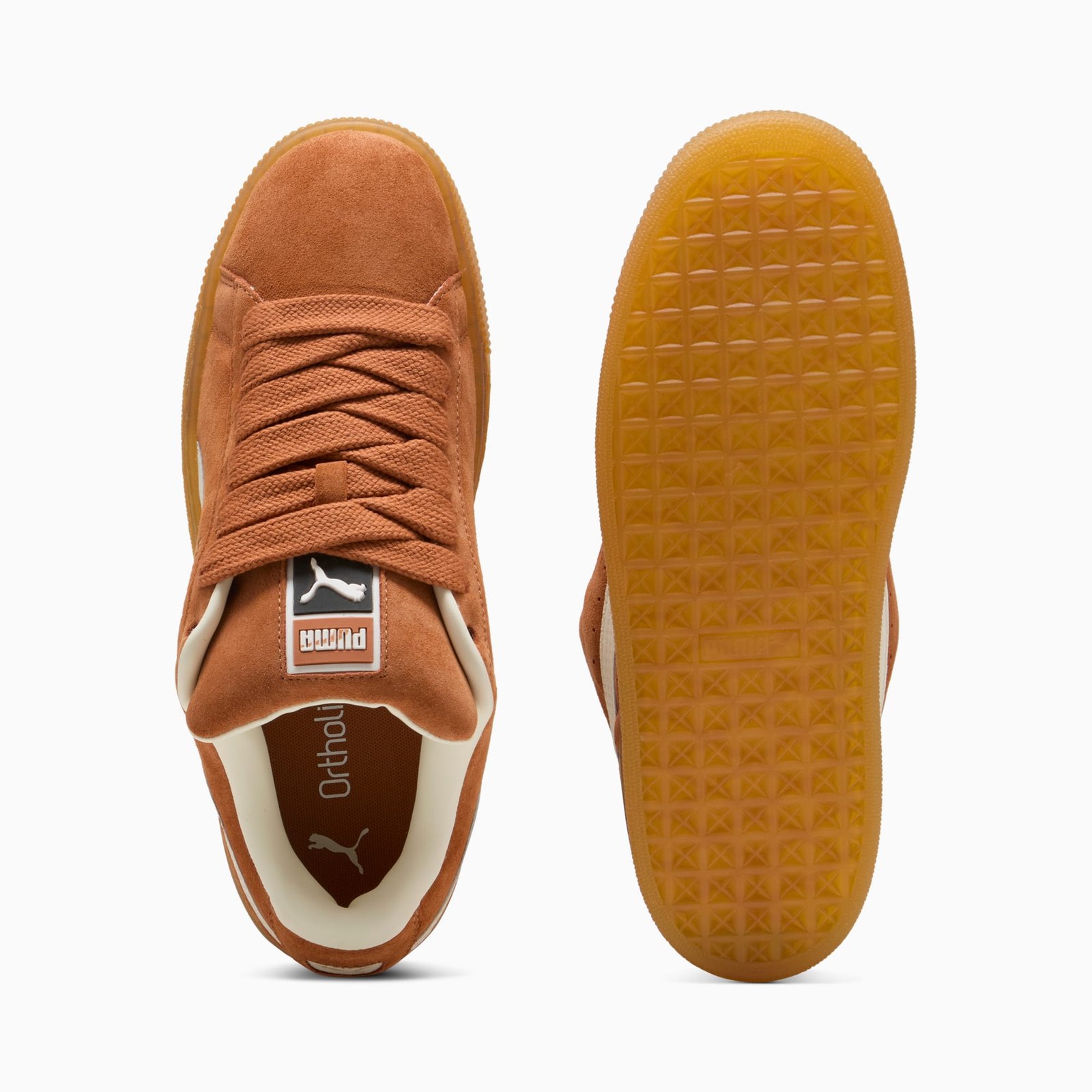 סניקרס זמש XL יוניסקס - ברנדי-חם לבן PUMA | ShoeSale