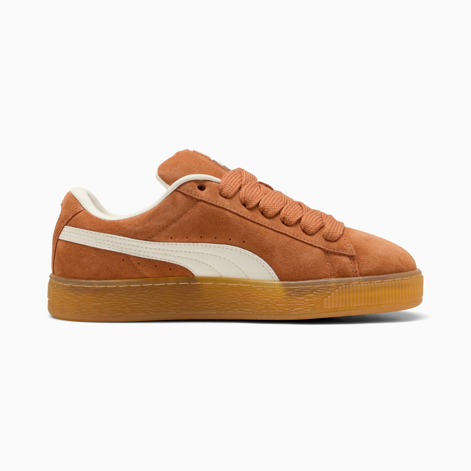 סניקרס זמש XL יוניסקס - ברנדי-חם לבן PUMA | ShoeSale