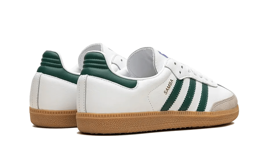 הסניקרס הטרנדיות של Adidas - Samba OG White Collegiate Green Gum ADIDAS SAMBA | ShoeSale