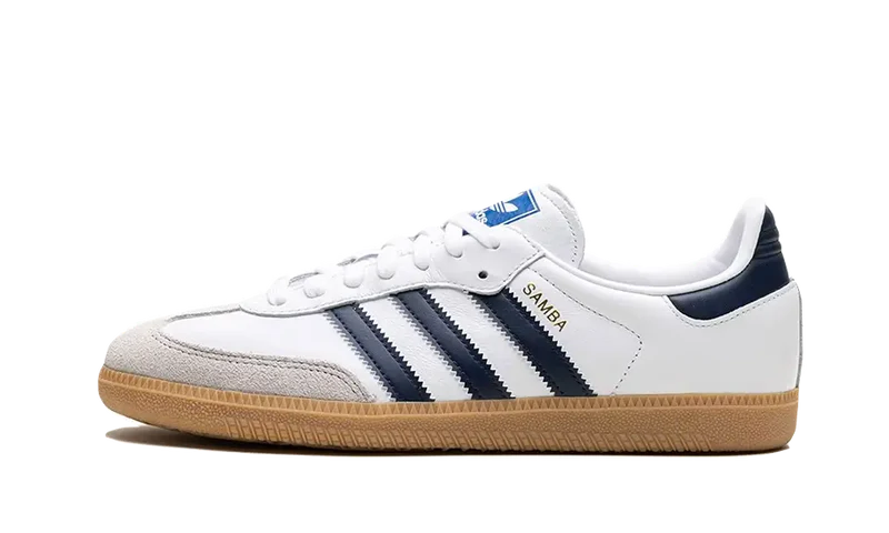 סניקרס Adidas Samba OG Cloud White Night Indigo Gum – המגע המושלם בסטייל שלך! ADIDAS SAMBA | ShoeSale