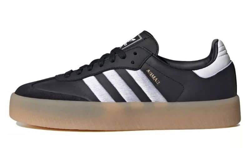 עצבו את הסטייל שלכם עם Adidas Sambae Black White Gum - עכשיו ב-ShoeSale! ADIDAS SAMBA | ShoeSale