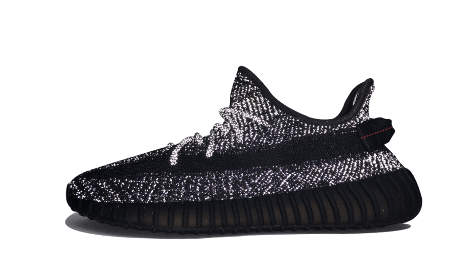 Yeezy Boost 350 V2 Static Black (Reflective) - האופנה שתשנה את כללי המשחק הדגמים החמים | ShoeSale
