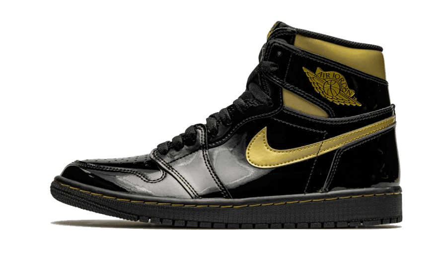 הגיע הזמן לסטייל עם Air Jordan 1 High Black Metallic Gold! AIR JORDAN | ShoeSale