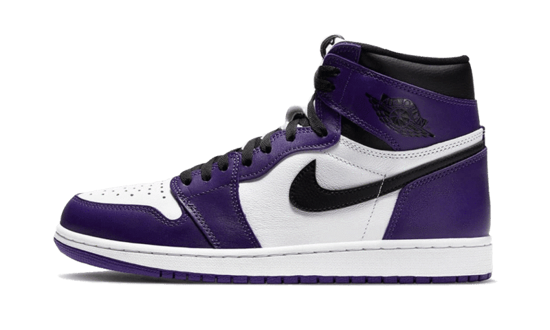 Air Jordan 1 Retro High Og Court Purple White - נעליים שמשדרות סטייל ושיק! AIR JORDAN | ShoeSale
