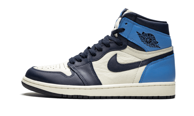 Air Jordan 1 Retro High Og Obsidian Unc 2019 - סניקרס שידרגו את הסטייל שלך! AIR JORDAN | ShoeSale