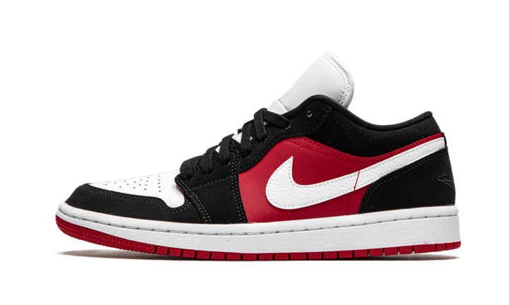 Air Jordan 1 Low Black White Gym Red – שדרגו את הסטייל שלכם AIR JORDAN | ShoeSale