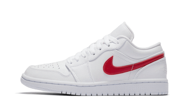 סניקרס Air Jordan 1 Low White University Red – הסטייל המושלם לכל עונה! AIR JORDAN | ShoeSale