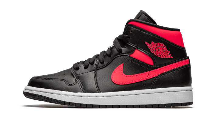 Air Jordan 1 Mid Black Siren Red - הכניסו חיים לסטייל שלכם AIR JORDAN | ShoeSale