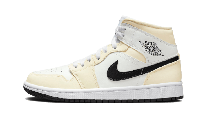 Air Jordan 1 Mid Coconut Milk - הטרנד המושלם לסתיו הדגמים החמים | ShoeSale