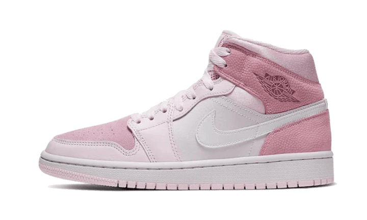 Air Jordan 1 Mid Digital Pink - הטרנד החם בעולם האופנה הדגמים החמים | ShoeSale