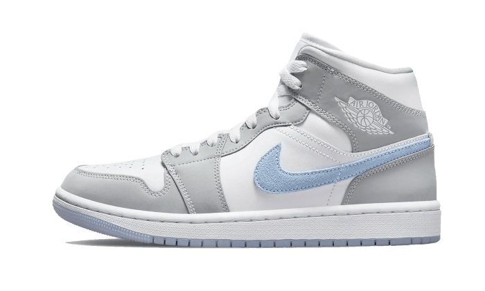 Air Jordan 1 Mid Wolf Grey - בחר סטייל של אלופים! הדגמים החמים | ShoeSale