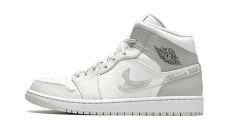 Air Jordan 1 Mid Grey Camo - סטייל שלא תפספסו! הדגמים החמים | ShoeSale