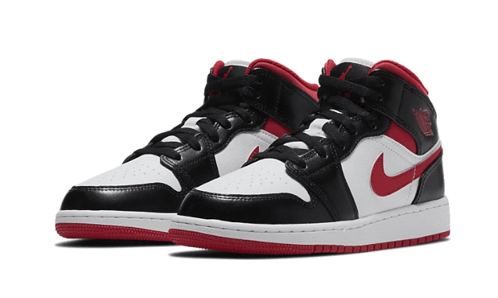 Air Jordan 1 Mid Gym Red Black White – סניקרס שמטריפות את הסטייל שלך! הדגמים החמים | ShoeSale