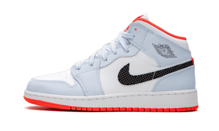 Air Jordan 1 Mid Half Blue Polka Dot Swoosh – הסטייל המושלם שלך! AIR JORDAN | ShoeSale