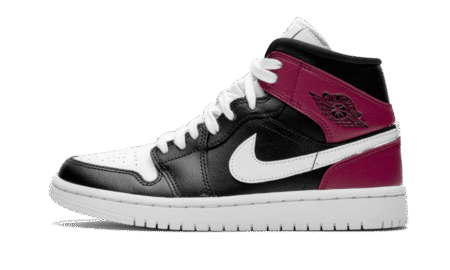 Air Jordan 1 Mid Noble Red - הסניקר המושלם לסטייל המיוחד שלך! AIR JORDAN | ShoeSale