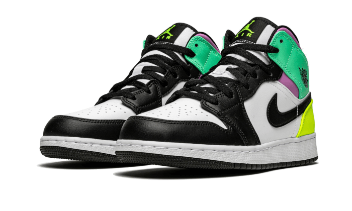 Air Jordan 1 Mid Pastel Black Toe - הסניקרס שכולם מדברים עליהם! AIR JORDAN | ShoeSale
