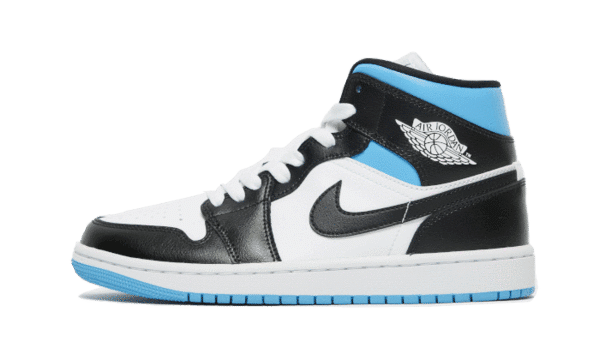 Air Jordan 1 Mid Royal Black And Blue - סניקרס שישדרגו לכם את הסטייל הדגמים החמים | ShoeSale