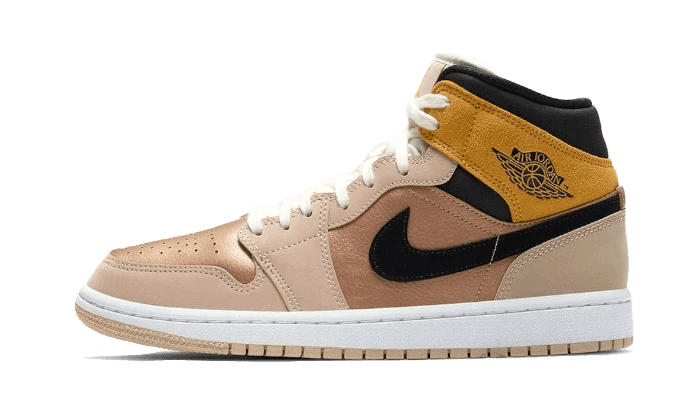 Air Jordan 1 Mid Se Particle Beige – סטייל בלתי נגמר AIR JORDAN | ShoeSale