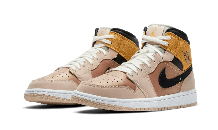 Air Jordan 1 Mid Se Particle Beige – סטייל בלתי נגמר AIR JORDAN | ShoeSale