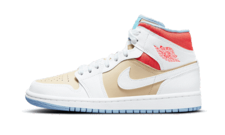 Air Jordan 1 Mid Se Sesame - עוצמה וסטייל באוויר AIR JORDAN | ShoeSale