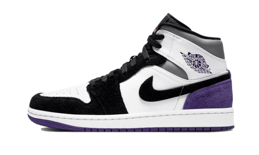Air Jordan 1 Mid Se Varsity Purple - מראה עוצר נשימה בסגנון מושלם AIR JORDAN | ShoeSale