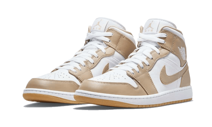 Air Jordan 1 Mid Tan Gum - השילוב המושלם של אופנה וסטייל AIR JORDAN | ShoeSale