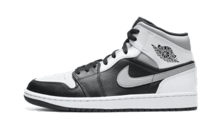 Air Jordan 1 Mid White Shadow - השקעה באופנה וסטייל הדגמים החמים | ShoeSale