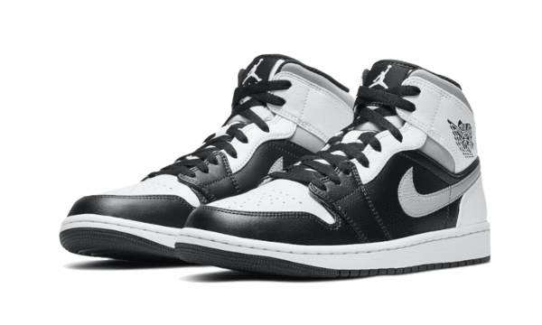 Air Jordan 1 Mid White Shadow - השקעה באופנה וסטייל הדגמים החמים | ShoeSale
