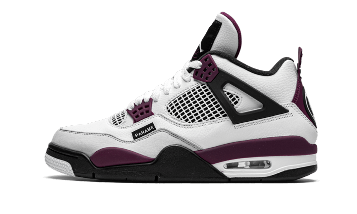 Air Jordan 4 Psg Neutral Grey Bordeaux - חוויית אופנה שאסור לפספס! AIR JORDAN | ShoeSale