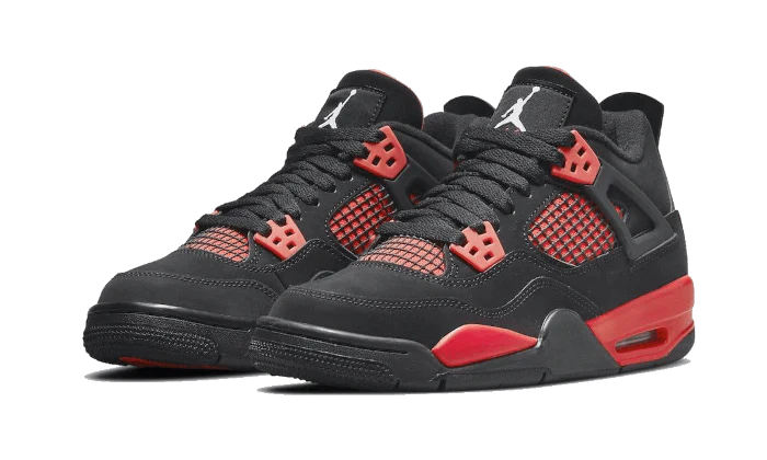 Air Jordan 4 Retro Red Thunder - הסניקרס ששוברות את הגבולות הדגמים החמים | ShoeSale