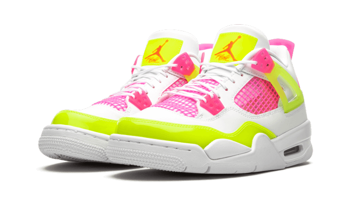Air Jordan 4 Retro White Lemon Pink - הדגם המושלם לכל אוהבי האופנה! AIR JORDAN | ShoeSale