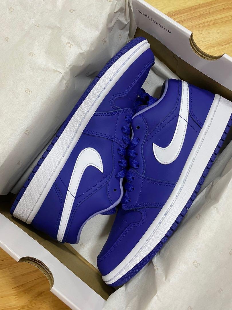 Air Jordan 1 Low Deep Royal Blue - הסניקרס שישדרגו את הסטייל שלך AIR JORDAN | ShoeSale