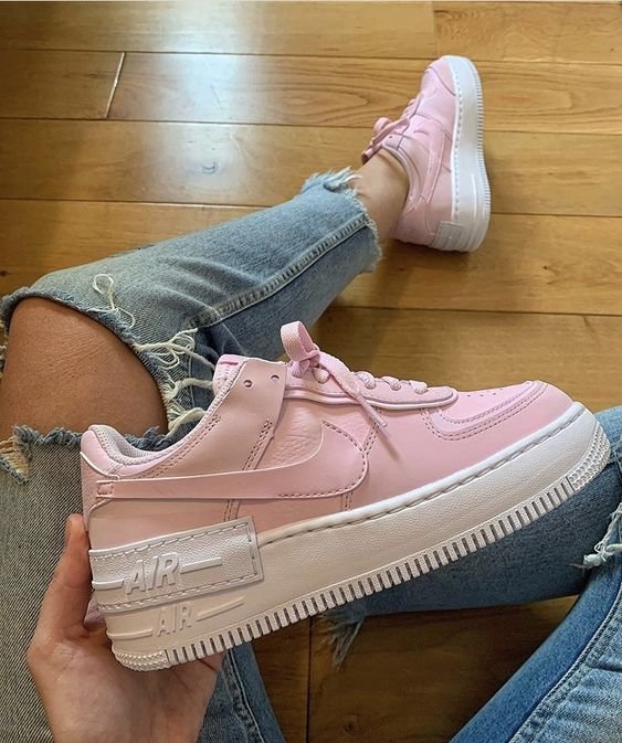 Air Force 1 Shadow Pastel Pink - נעליים שיפתחו לכם את הדלת לסטייל ממשי! NIKE | ShoeSale