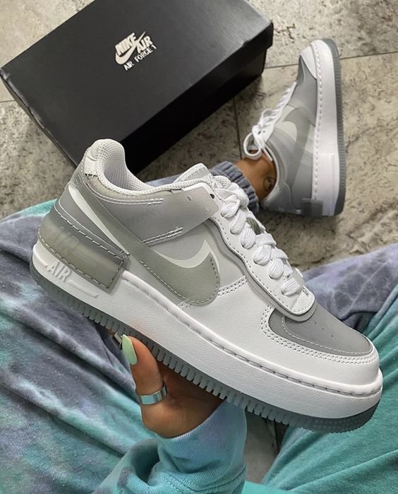 Nike Air Force 1 Shadow Particle Grey - הטרנד החדש של ShoeSale NIKE | ShoeSale