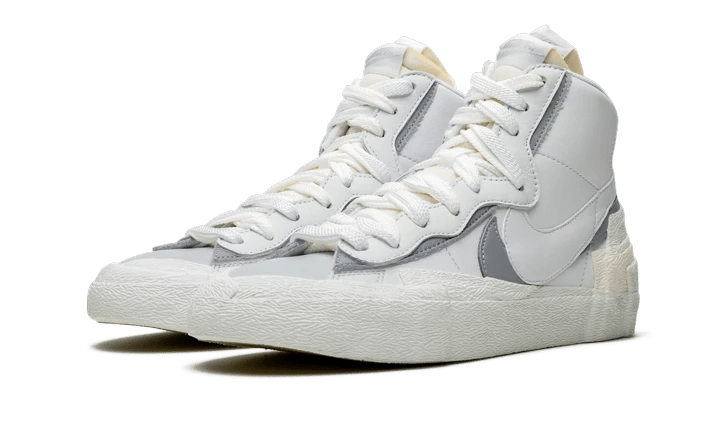Blazer Mid Sacai White Gray - הבחירה הבלתי מתפשרת לאופנה מודרנית! NIKE | ShoeSale