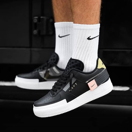 Air Force 1 Low Drop Type Black - הנעל שתחליף לכם את הסטייל! NIKE | ShoeSale