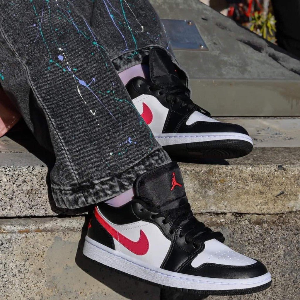 Air Jordan 1 Low Black Siren Red – הסטייל המושלם שלך ב-ShoeSale AIR JORDAN | ShoeSale