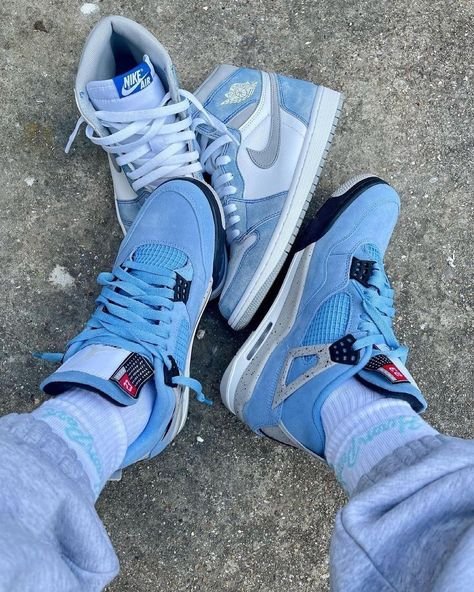 Air Jordan 4 Retro University Blue - סניקרס עם סטייל שאין כמותו AIR JORDAN | ShoeSale