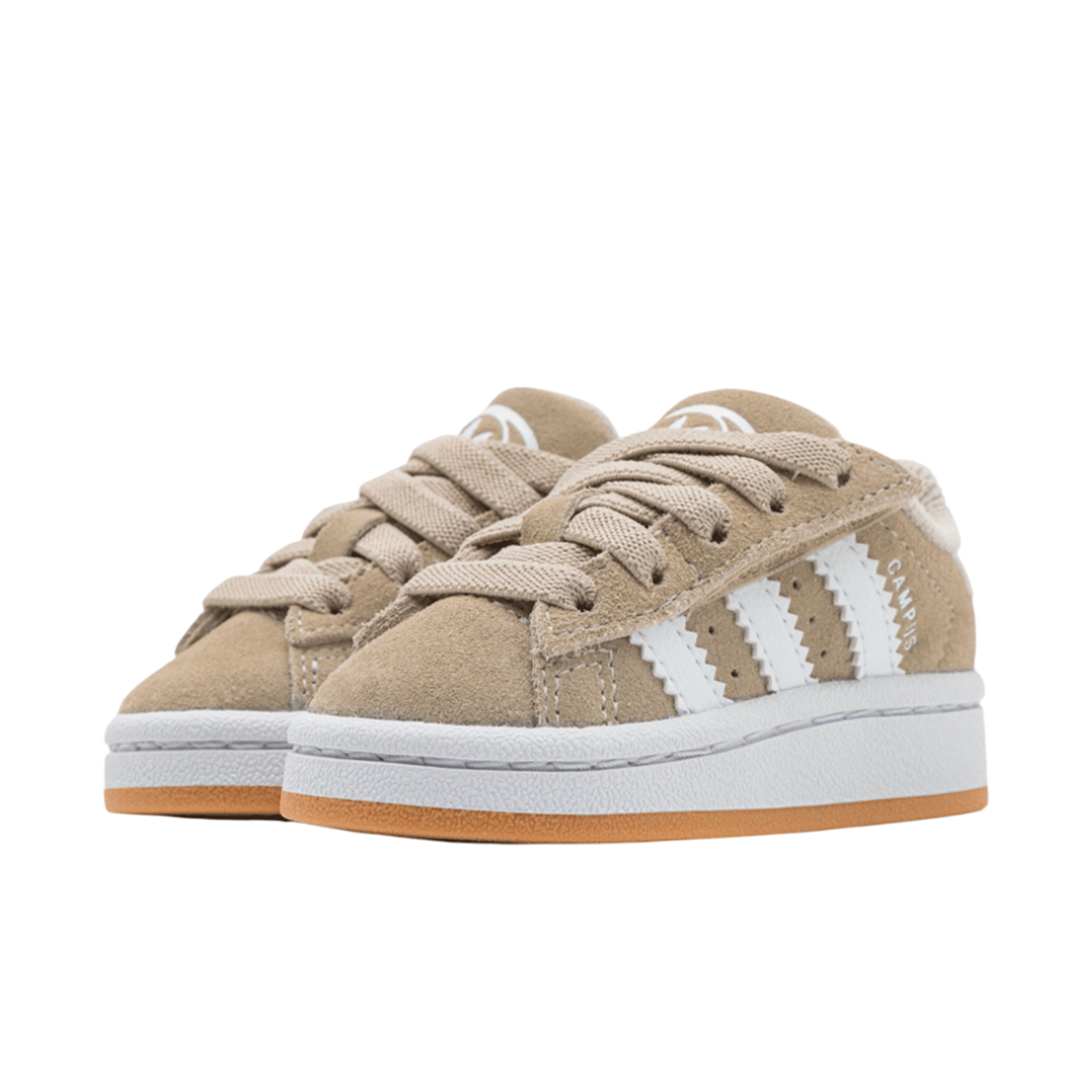 נעלי Adidas Campus Kids Beige/Footwear White - אופנת הילדים המושלמת! Adidas Kids | ShoeSale