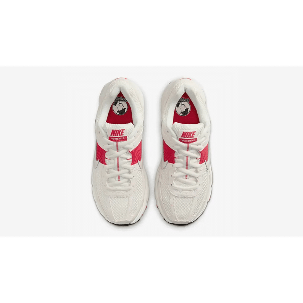 Nike Zoom Vomero 5 Sail Siren Red - השילוב המושלם של סטייל ונוחות Nike Zoom | ShoeSale