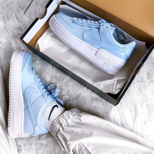 Air Force 1 Shadow Hydrogen Blue - הטרנד החם של העונה! NIKE | ShoeSale