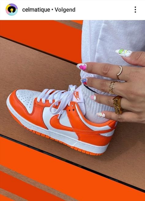 סניקרס Dunk Low Sp Orange Blaze (Syracuse) - דגם מהפכני לאופנה שלך! הדגמים החמים | ShoeSale