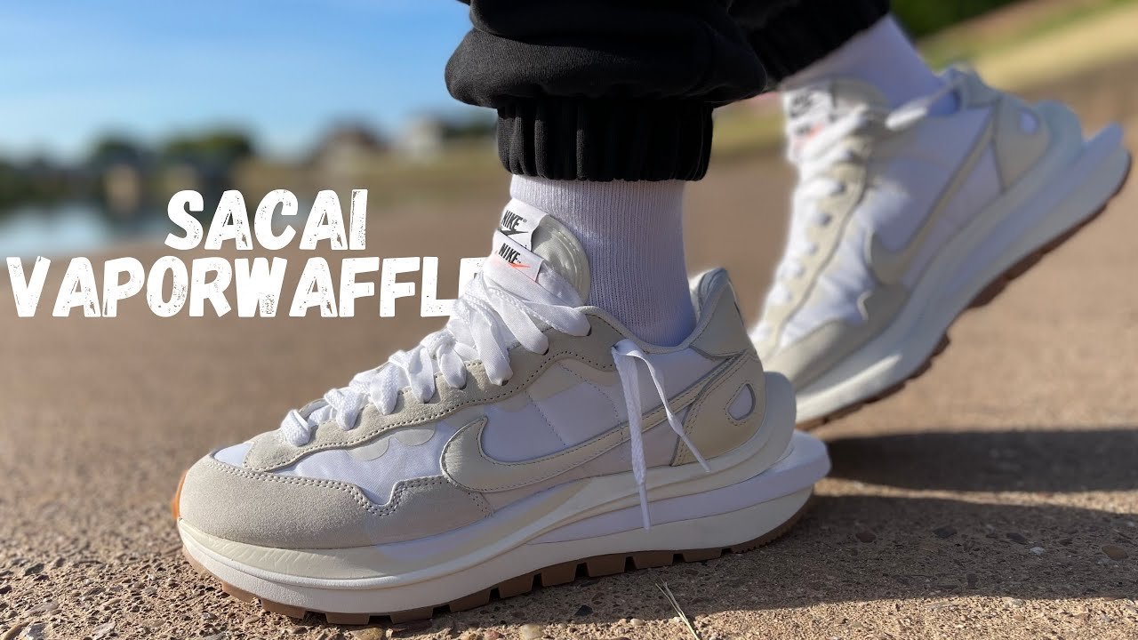 נעלי Vaporwaffle Sacai Sail Gum - אייקון הסגנון שלך NIKE | ShoeSale