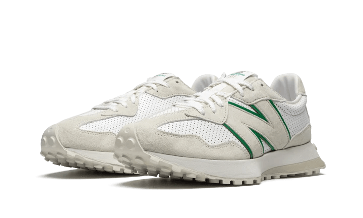 הצעד הבא באופנה: New Balance 327 CASABLANCA GREEN LOGO NEW BALANCE | ShoeSale