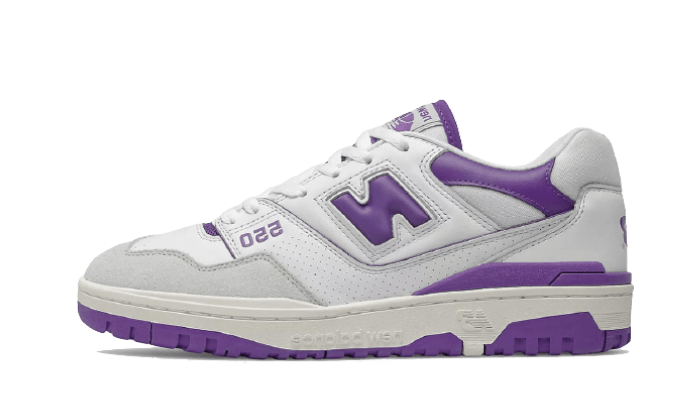New Balance 550 White Purple - הטרנד שיגרום לך לכולם להסתכל! NEW BALANCE | ShoeSale