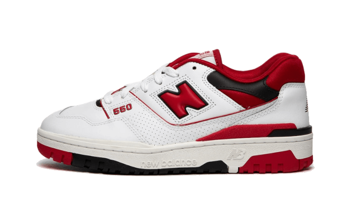 New Balance 550 White Red - שדרגו את הסטייל שלכם! NEW BALANCE | ShoeSale