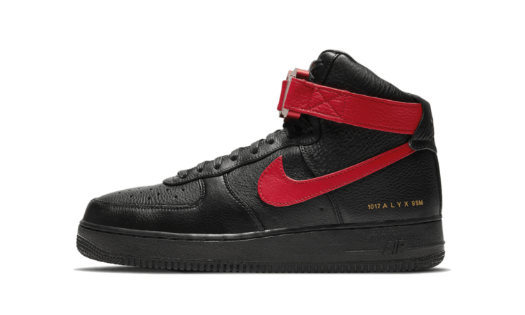 האהבה האמיתית לאופנה: Air Force 1 High Alyx Black University Red כבר כאן! NIKE | ShoeSale